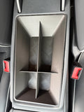 Midterkonsol-organizer til Škoda Elroq | Opbevaring under armlæn | Premium filtbund